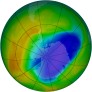 Antarctic Ozone 2007-10-27